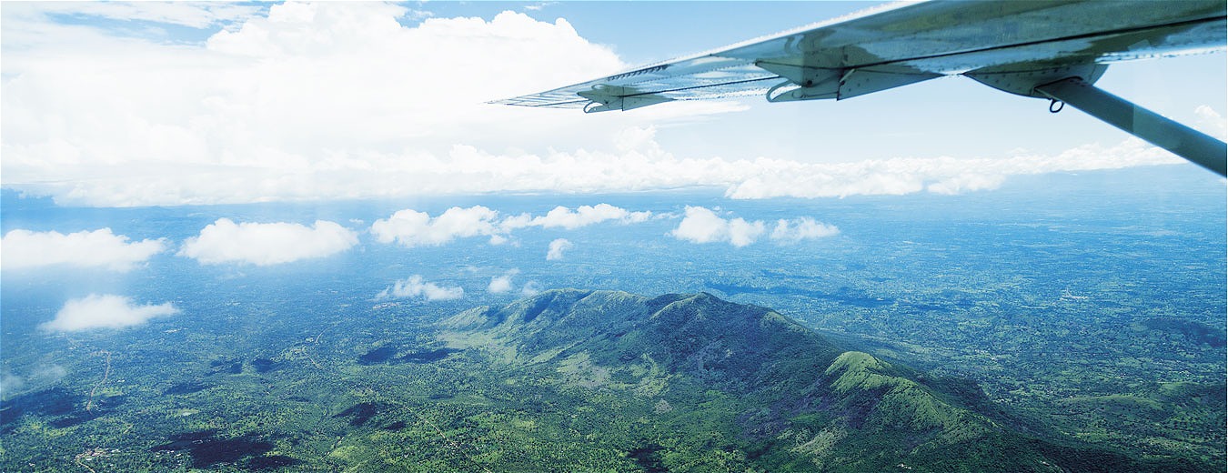Sky safari para ver o Quênia do alto