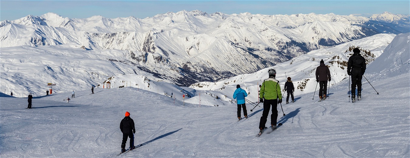 Courchevel: a mais badalada estação de esqui da França