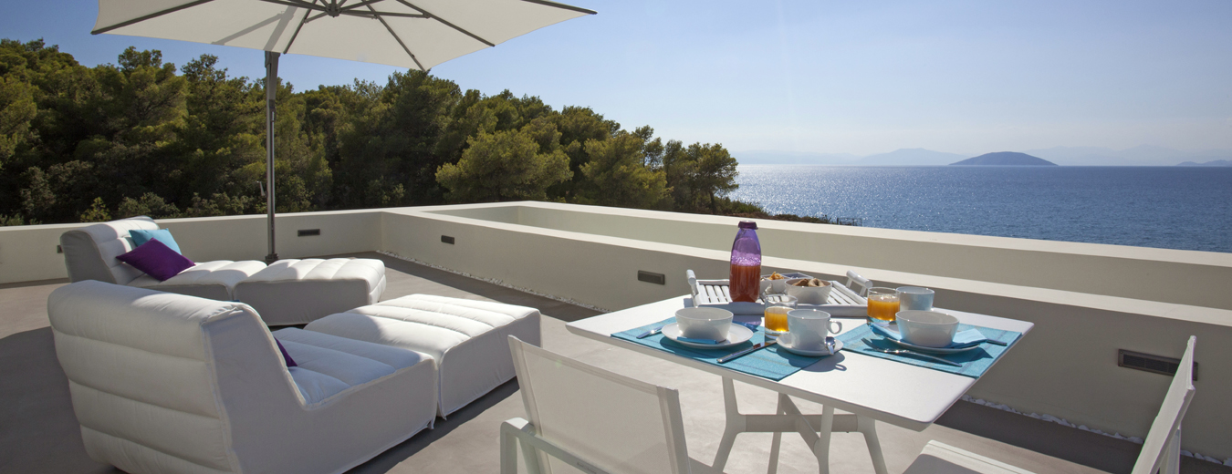 Vilas exclusivas para férias na grécia