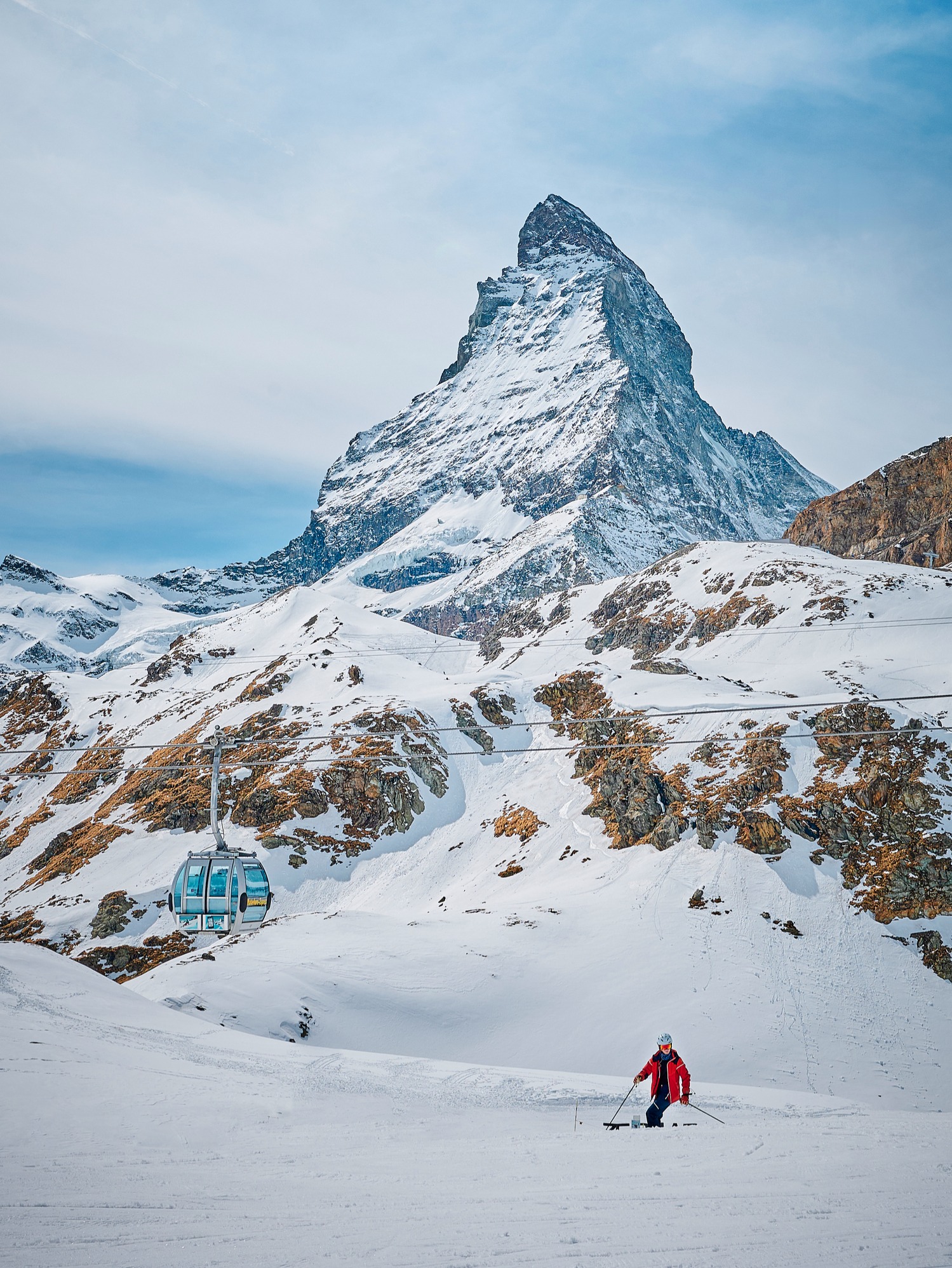 Combinação de grandes cidades e ski na Europa